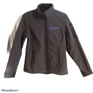 Eddie Bauer Fleece Lined Zip Up Jacket